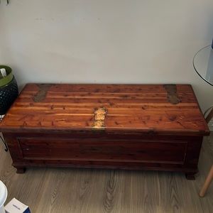 Wooden chest